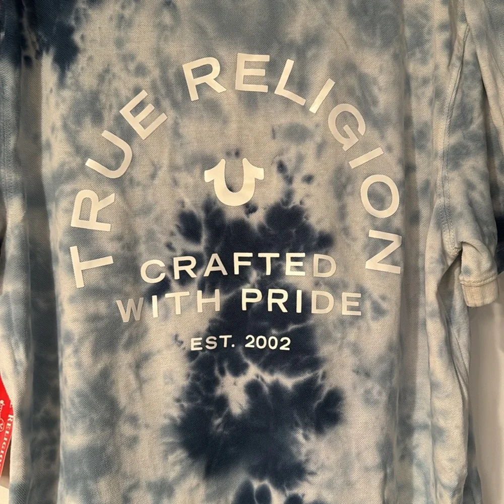BNWT TRUE RELIGION TIE DYE POLO